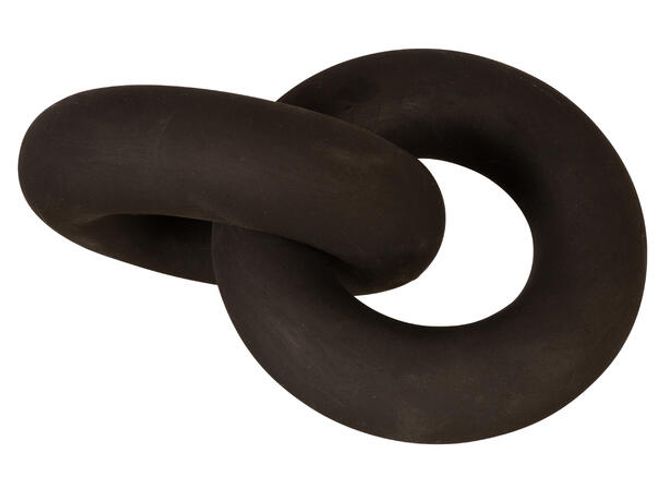 Hovedbilde Knute sort matt 18x11x9cm