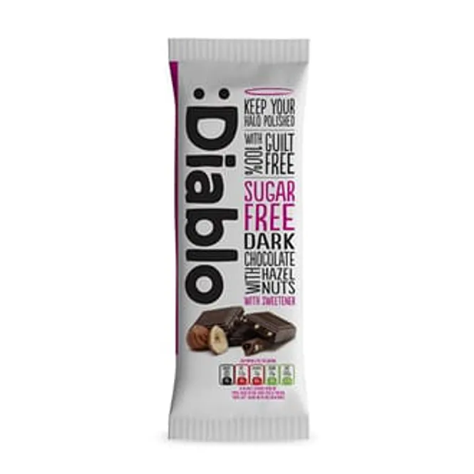 Hovedbilde Diablo dark chocolate with hazelnut 85 g
