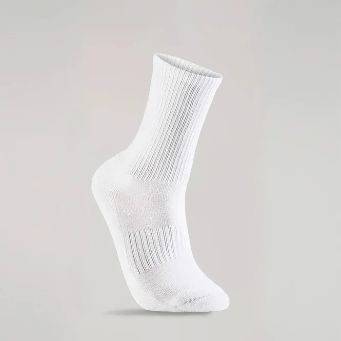 Hovedbilde Bambusa - Tennis socks white nostripes, 3 pack