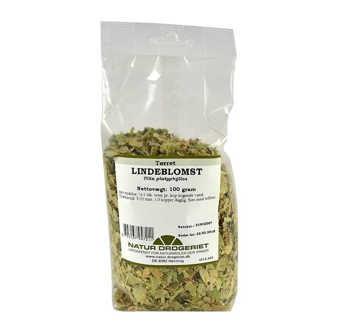 Hovedbilde Natur drogeriet lindeblomst 100g løsvekt