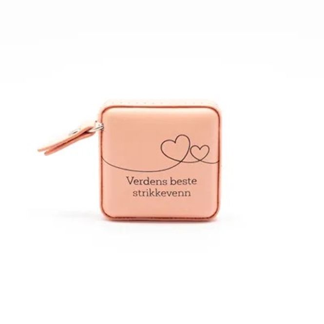 Hovedbilde Målebånd Fersken - Strikkevenn 