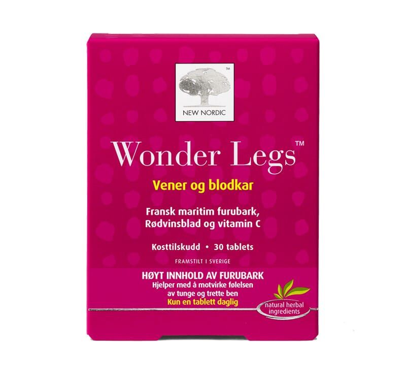 New Nordic Wonder Legs for trette & tunge ben 30tabs