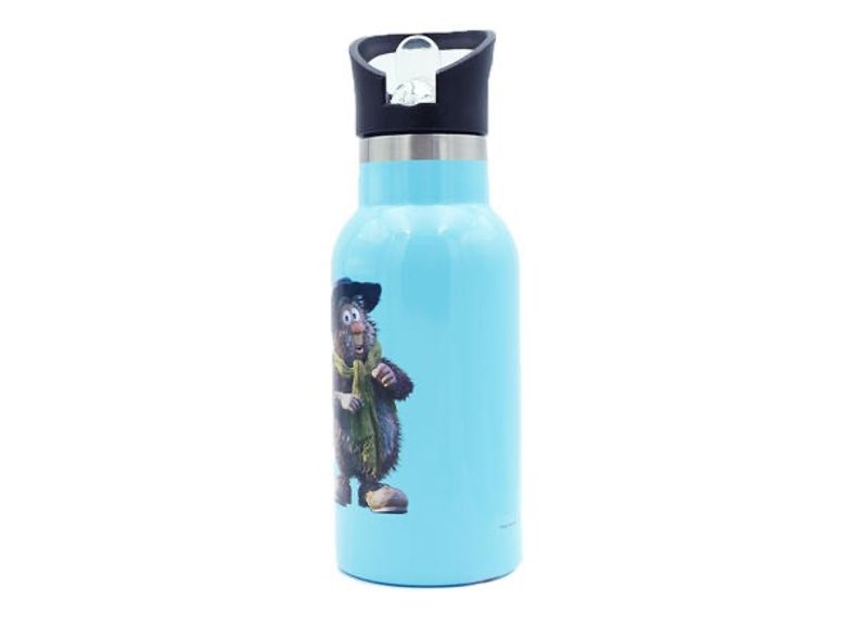 Flåklypa drikkeflaske Blå - 350ml