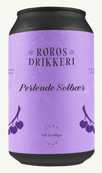 Hovedbilde Perlende Solbær, 330 ml