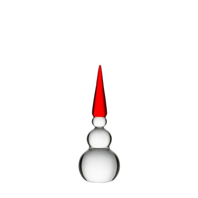 Hovedbilde Snømann Nisse, H:12,5 cm