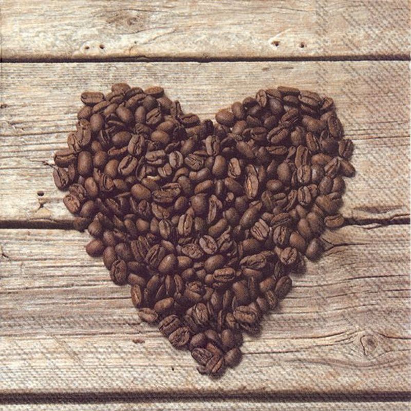 Servietter, Coffee To Love Lunch