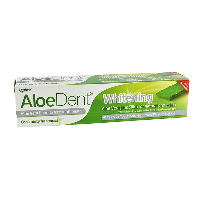 Hovedbilde Aloe Dent whitening tannkrem u/fluor 100ml