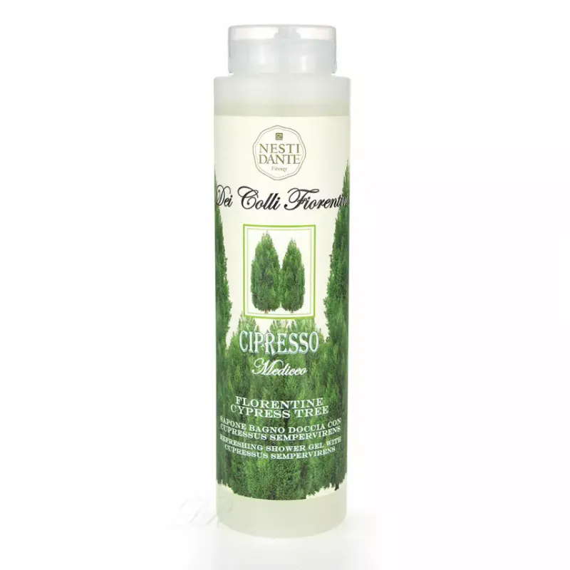 Dei Colli Fiorentini - Cypress dusjsåpe i frostet flaske 300ml