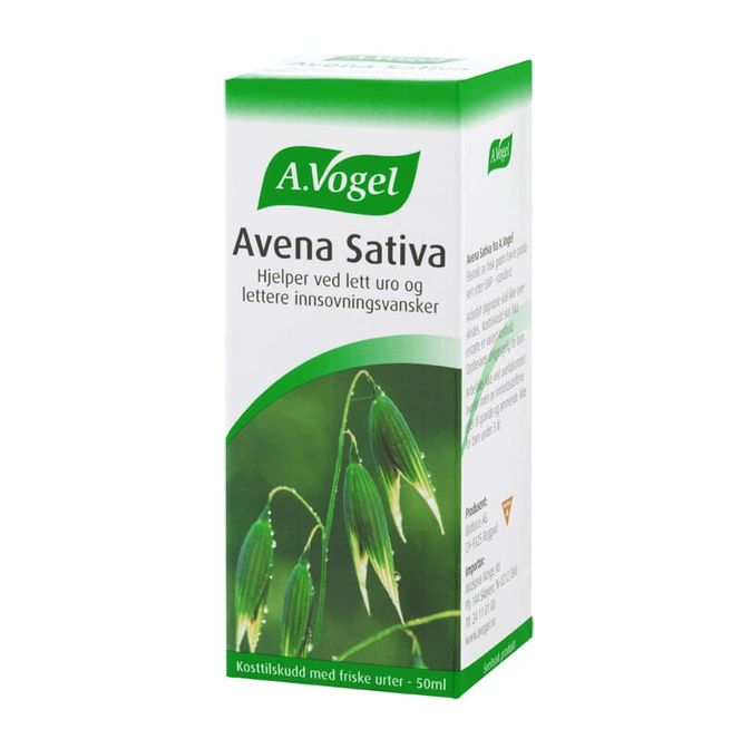 Hovedbilde A. Vogel avena sativa dråper 50ml