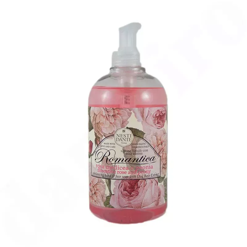 Romantica - Florentine Rose & Peony håndsåpe i pumpeflaske 500ml