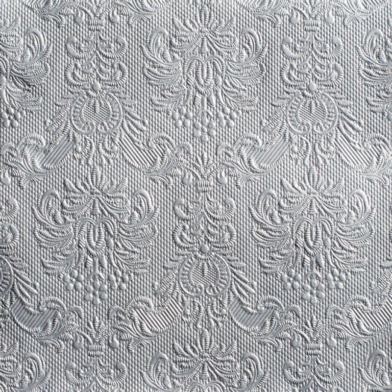Servietter Middag Elegance Silver