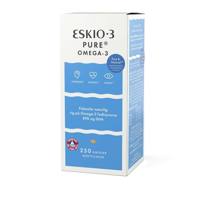 Eskio-3 pure omega-3 250kaps