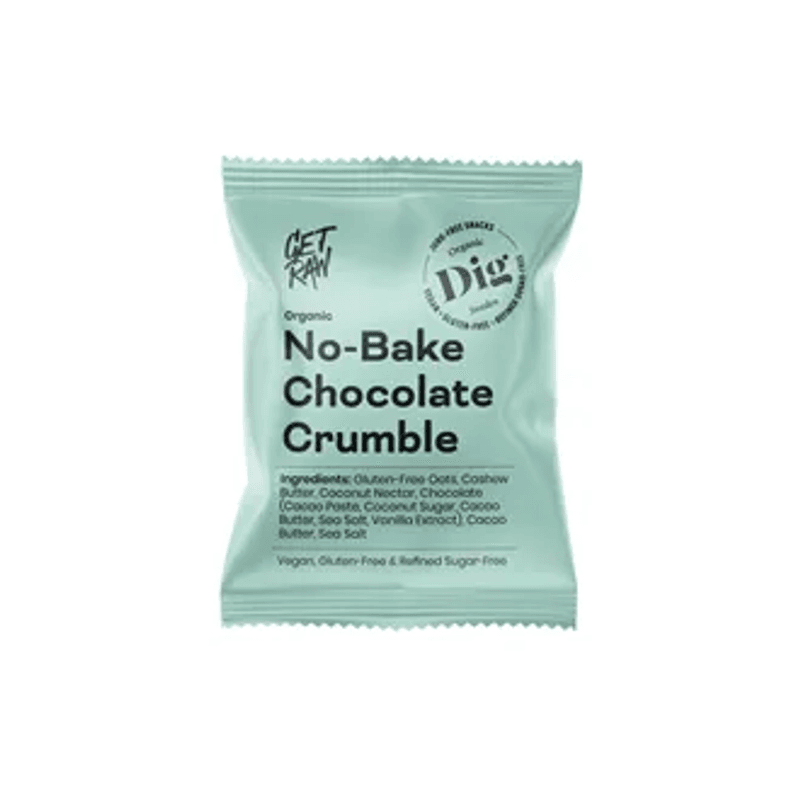 Get Raw no bake sjokolade crumble 