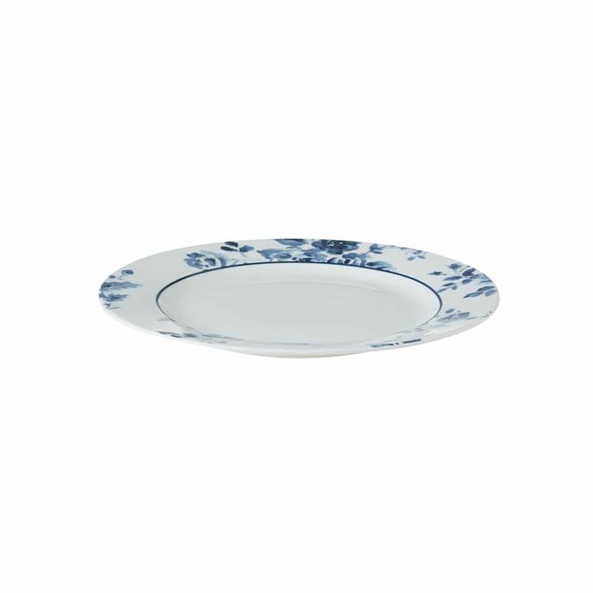Hovedbilde Laura Ashley Chinese Rose Blå/hvit Kakeasjett 18 ...