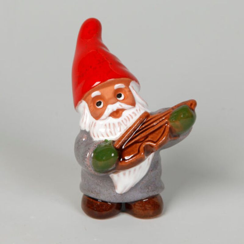 Nisse (micro) med Fiolin, 8 cm