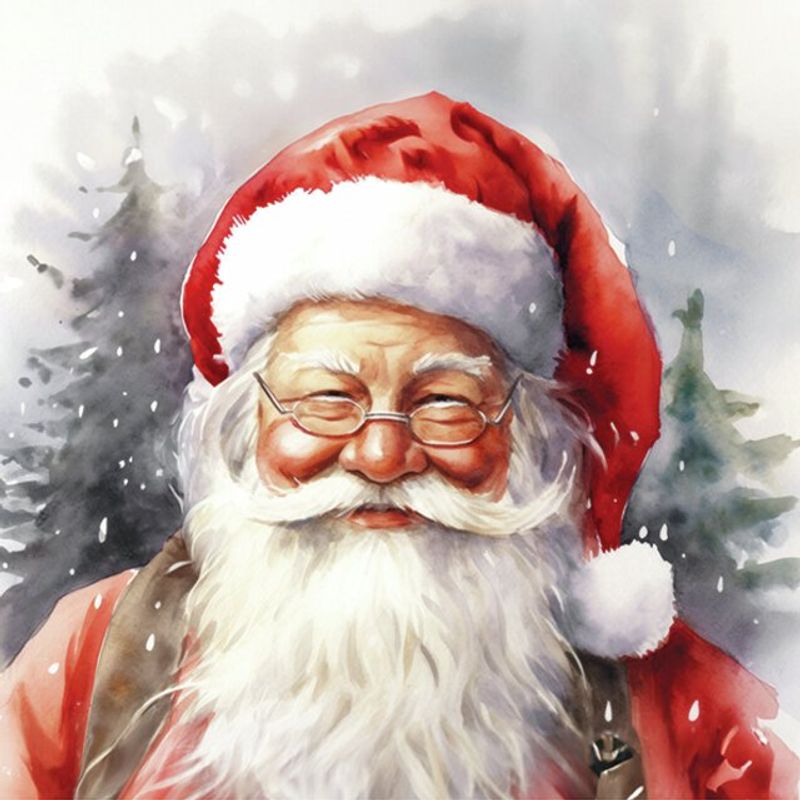Servietter Lunsj Happy Santa