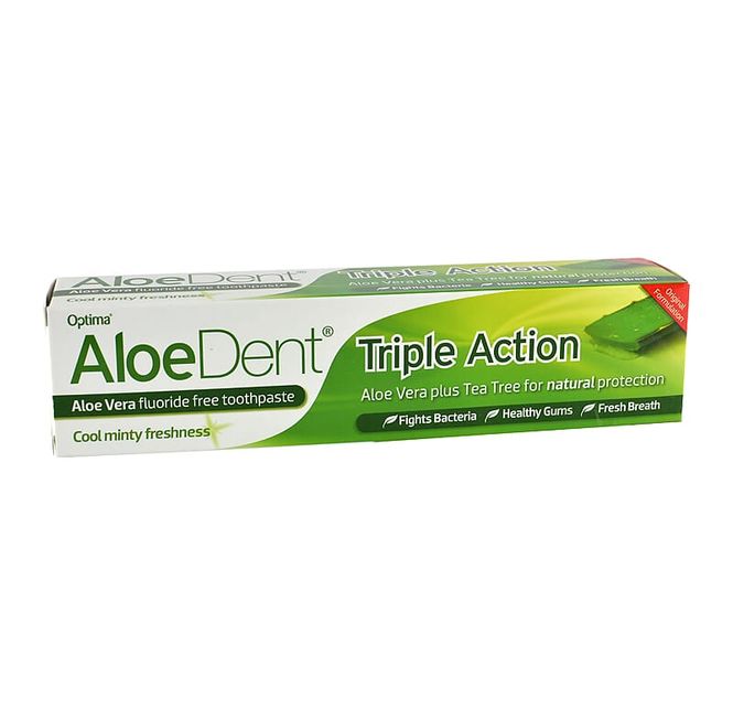 Hovedbilde Aloe Dent triple action aloe vera tannkrem ...