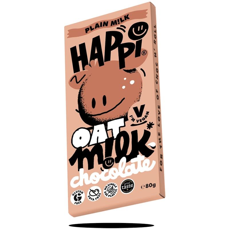 Happi Oat meierifri sjokolade 80g
