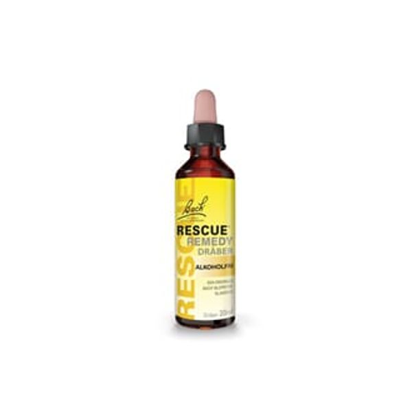 Hovedbilde Bach remedy rescue dråper 20ml - alkoholfri 