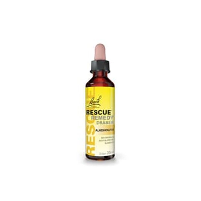 Hovedbilde Bach remedy rescue dråper 20ml - alkoholfri 