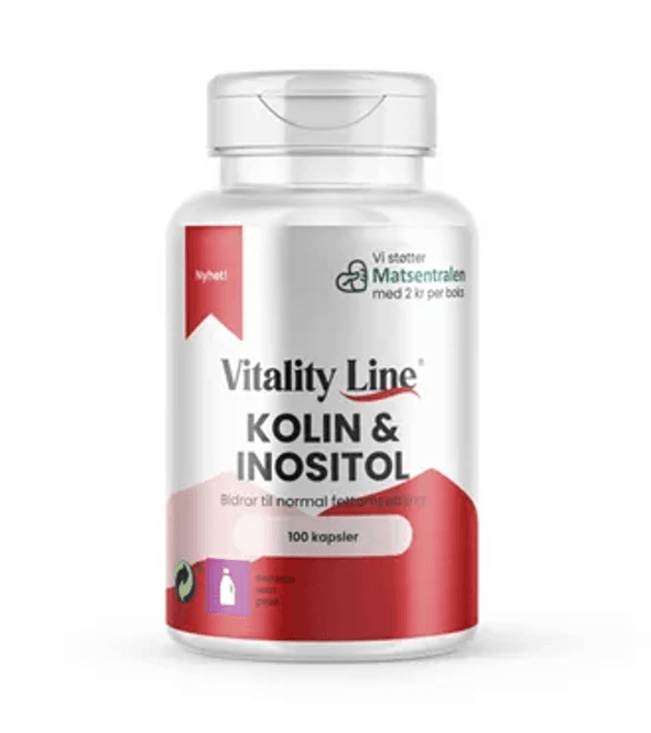 Hovedbilde Vitality Line Kolin & Inositol 100kaps
