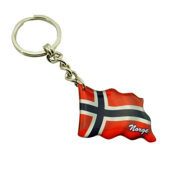 Hovedbilde Nøkkelring, flagg, Norge