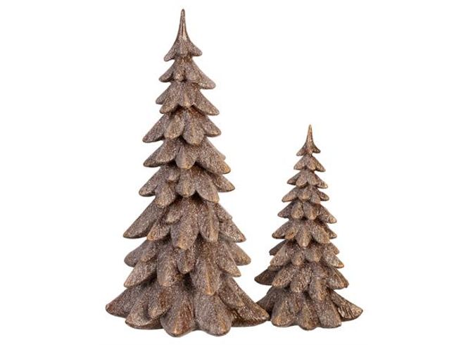 Hovedbilde Juletre brunt h: 24,5 cm 