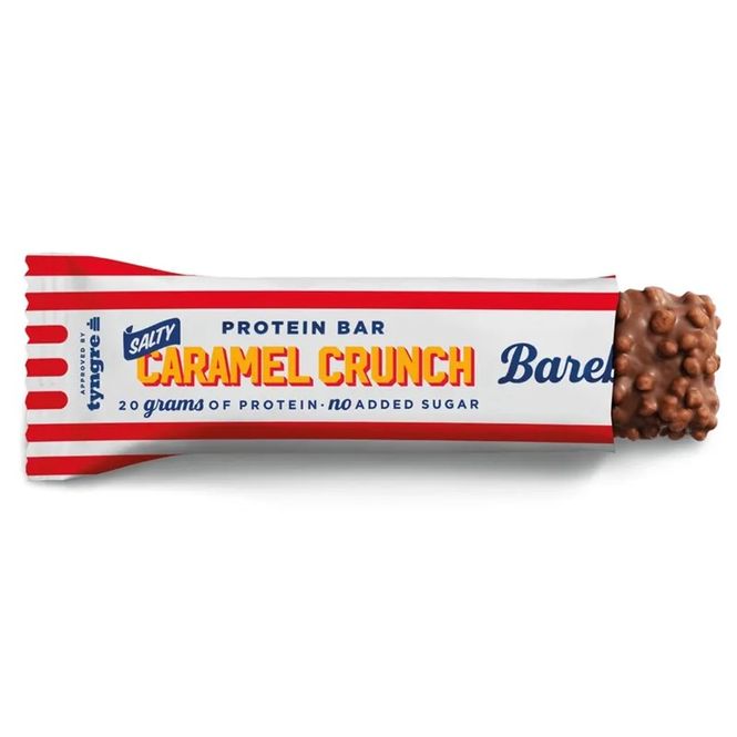Hovedbilde Barebells Salty Caramel Crunch Proteinbar 55gr
