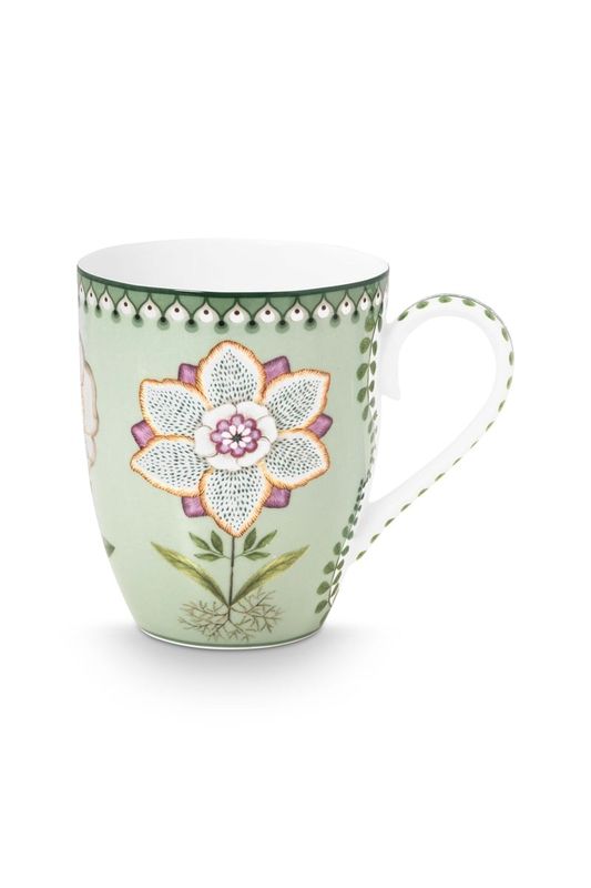 PiP Lily & Lotus Light Green Krus 350ml