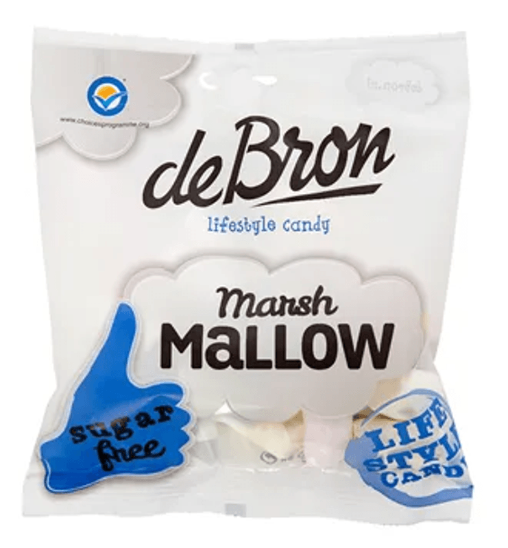 deBron Marshmallows sukkerfri 75 gr