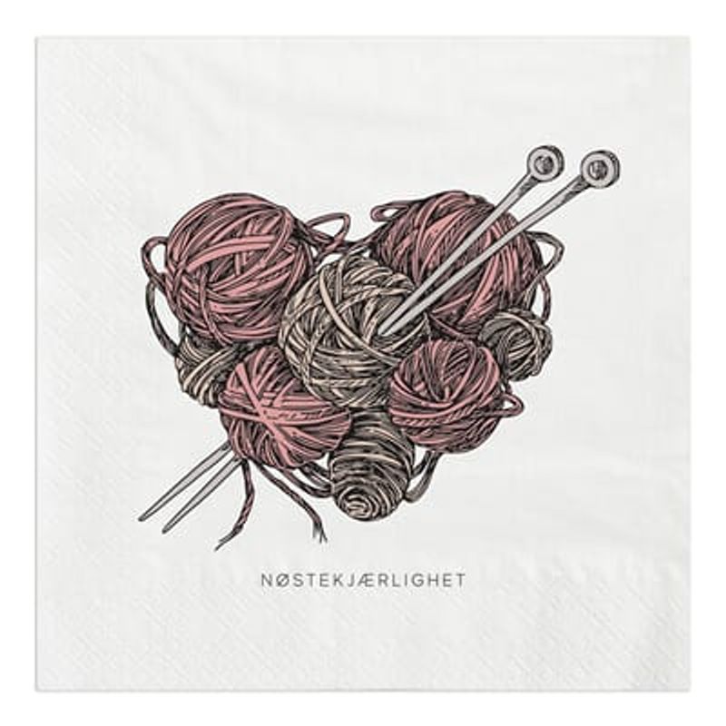 Servietter - Nøstekjerlighet
