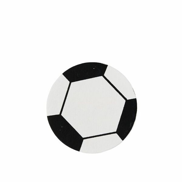Hovedbilde Bordkort fotball i finer m/klype D6,5 cm 6stk i ...