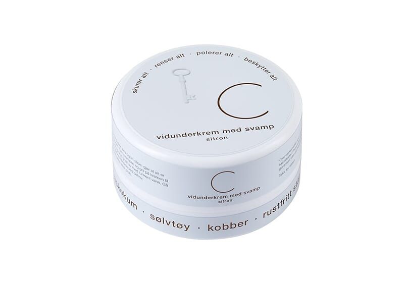 C Soaps vidunderkrem med svamp sitron 300 g