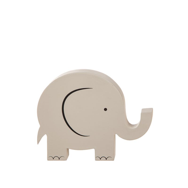 Stående elefant i tre ass. 
