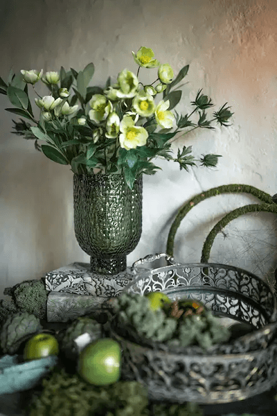 Hovedbilde Bok oppbevaringsboks Blom