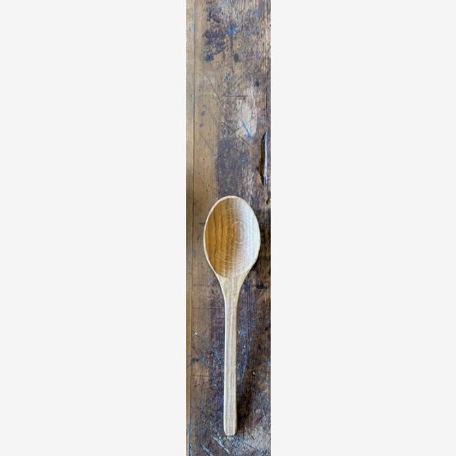 Hovedbilde Skje i oljet eik, L:20 cm