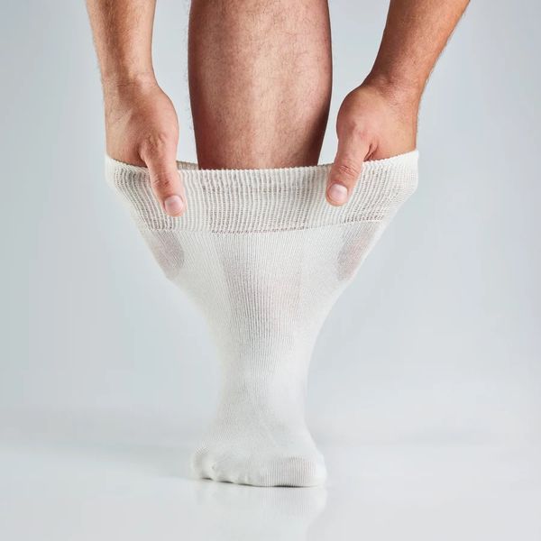 Hovedbilde Bambusa Loose-fit sokker, hvit, 3 par