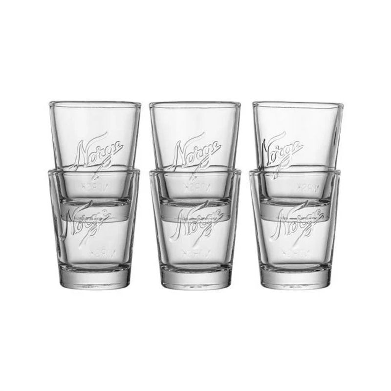 Norgesglass Shotglass 6 pk