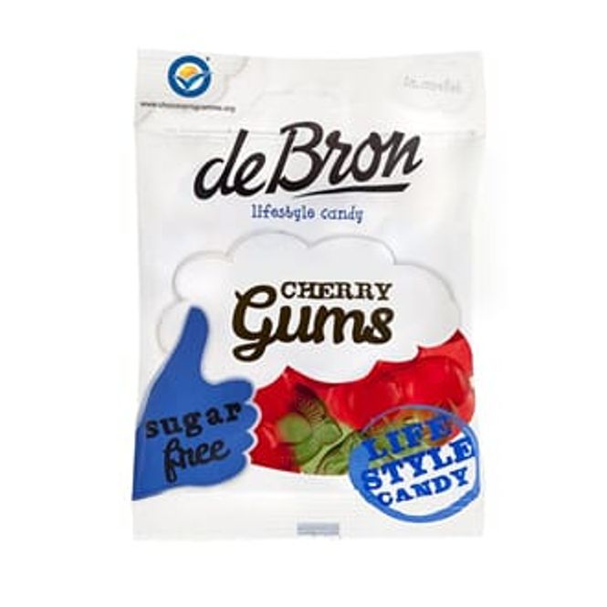 Hovedbilde Debron cherry gums 90 gr