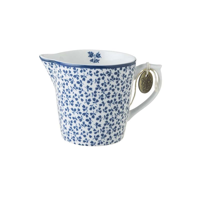 Laura Ashley Floris Blå/hvit Fløtemugge