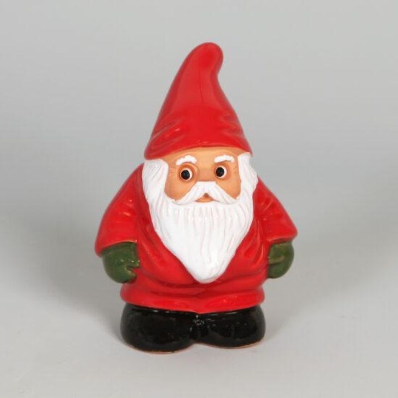 Nisse rød lue 11 cm 