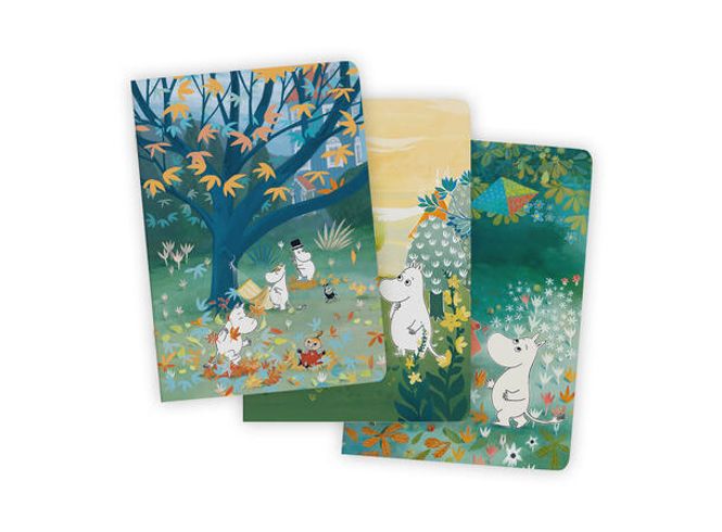 Hovedbilde Mummi Notatbok 3pk - Soft cover, 12x18 cm