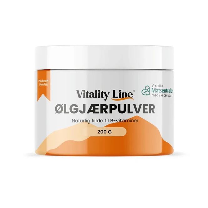 Hovedbilde Vitality Line Ølgjærpulver 200 gr