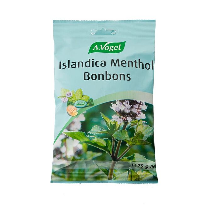 Hovedbilde A. Vogel islandica menthol bonbons 75g